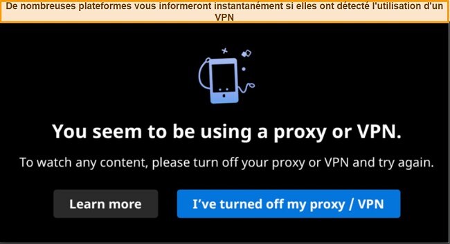 Image repr&eacute;sentant des solutions simples pour r&eacute;soudre un message d'erreur de proxy Rakuten VPN bloqu&eacute;