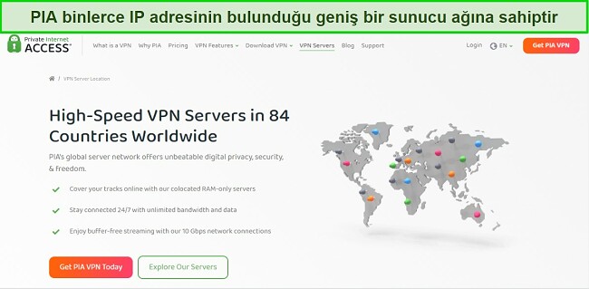 PIA'nın geniş sunucu ağı ile engellenmiş bir VPN'i d&uuml;zeltmenin kolay yolları